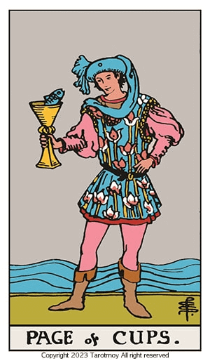 page of cups